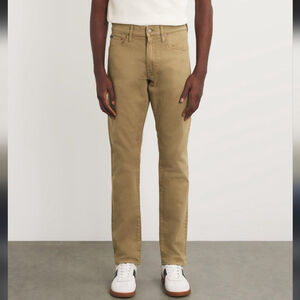 Ralph Lauren men's embroidered khaki jeans 34x32